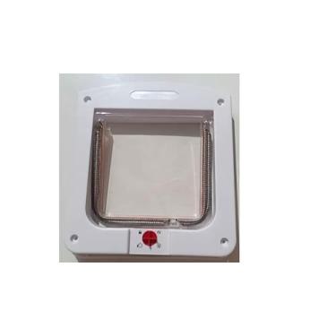 Imagem de Passagem Porta Pet Portinha Para Gato Ou CãO Com 4 Em 1