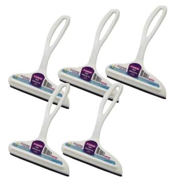 Imagem de Rodinho De Pia Preto Plástico Resistente Borracha Cor Branco - Sanremo