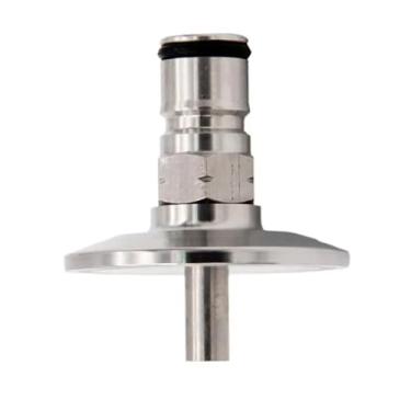 Imagem de Braçadeira Tripla De 1,5" Para Poste De Trava De Esfera, Conexão Sanitária Para Cervejaria Em Aço Inoxidável 304 Para Gás/líquido, Virola De 50,5mm De Diâmetro Externo - Cervejaria Caseira(Gas)