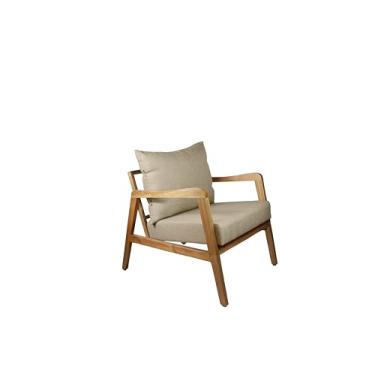 Imagem de Poltrona Bia Agarb Decor Cor: Linho Bege