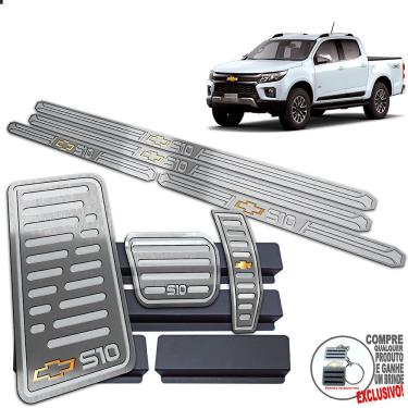 Imagem de Descanso Pedaleira Automático Soleira S10 2021 2022 Prata