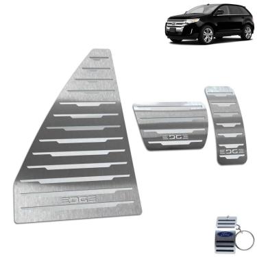 Imagem de Descanso + Pedaleira Automático Ford Edge 2011 A 2015 Inox