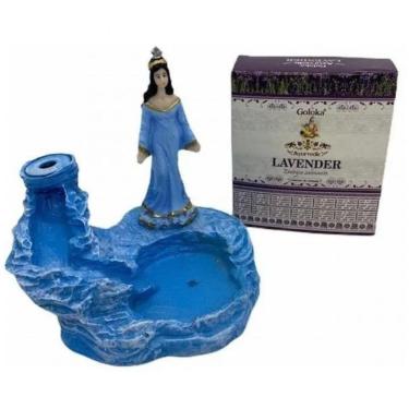 Imagem de Kit Incensário Cascata Com 10Un De Incensos-Selecione Modelo