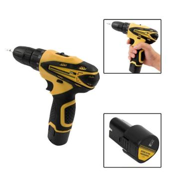 Imagem de Parafusadeira A Bateria 12V Sem Fio Com Carregador Comled