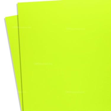 Imagem de KYDEX Folha Thermoform - (Textura P1) - (Espessura 0,080) - (20,3 cm x 30,5 cm) - (Amarelo Tóxico) - (2 Folhas) - Fabricação de Coldre DIY, Armadura de Airsoft, Uniformes de Cosplay, Modelos RC