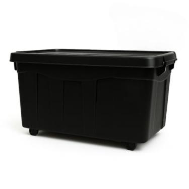 Imagem de Caixa Organizadora com Rodas 53 Litros - Mobilidade Total, Travas de Segurança e Design Versátil para Armazenamento Inteligente