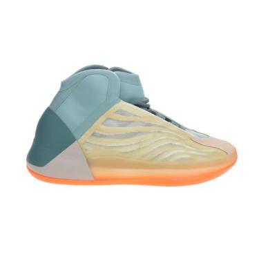Imagem de adidas Tênis infantil Yeezy Quantum com cadarço, Azul, branco, 41