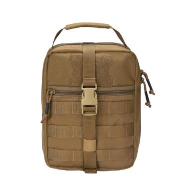 Imagem de EXCELLENT ELITE SPANKER Rip Away Bolsa médica tática de primeiros socorros IFAK Bolsa Utilitária EMT (marrom coiote)