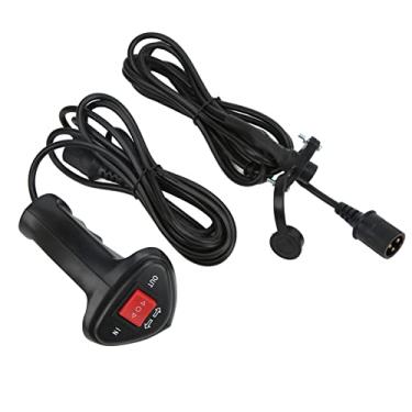Imagem de Zhjvihx Controle Remoto do Guincho, Interruptor de Controle Offroad à Prova de Desgaste, Plástico Elétrico Universal de 3 Pinos para Veículo