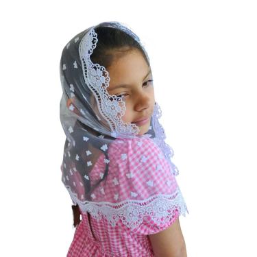 Imagem de Véu CCB Juvenil  Borboleta 9 a 12 Anos