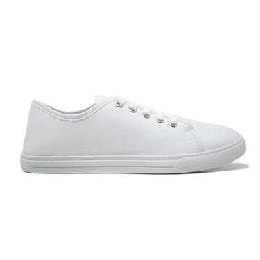 Imagem de Tênis Feminino Casual Classic Confortável Leve Antiderrapante para Dia a Dia Trabalho Passeios 34 ao 39 (Branco, BR, Adulto, Numérico, 35)