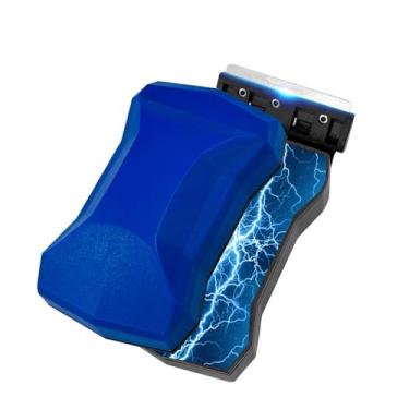 Imagem de Limpador de vidro magnético para tanque de peixes, dois raspadores de algas destacáveis para aquário de peixes, escova de limpeza flutuante de vidro com ímã de algas para pequenos aquários (tamanho M)