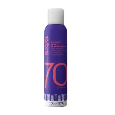 Imagem de Protetor Solar Aerosol FPS 70 Oil Free Spray 120g - Ricosol