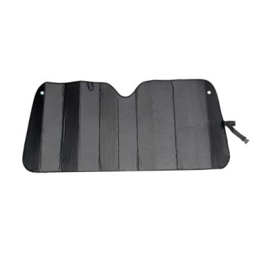 Imagem de Shakas Protetor solar de para-brisa de carro, placa de resfriamento com isolamento térmico de bolhas espessas, capa de proteção antienvelhecimento interior dobrável à prova de sol, capa de privacidade