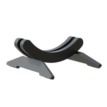 Imagem de Zxpjkyu Suporte de Chão Ajustável para Bicicletas, Feito de PP, com Suporte Estável para Armazenamento Interno, Ideal para Garagem E Casa, Preto