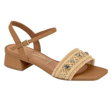 Imagem de Sandalia vizzano casual ref 6454.139.30191 feminino, 36, Marrom, Bege