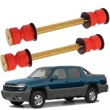Imagem de Kit de elos estabilizadores de barra oscilante frontal compatível com Avalanche, Blazer, Escalade, Suburban, Sierra, Savana, Silverado, Tahoe, Yukon, Hummer, K80631 K700539