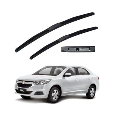 Imagem de Jogo Palheta Limpador De Parabrisa Cobalt 2016 2017 2018 2019 2020 Modelo Original