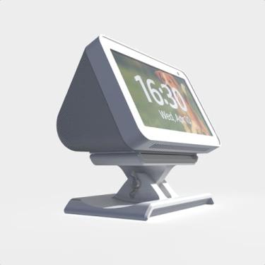 Imagem de Sculpy Base Suporte Ajustável Alexa Echo Show 5 1ª e 2ª geração Preto (Branco)