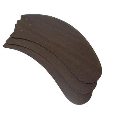 Imagem de Jogo Com 3 Pás Facão Para Ventiladores De Teto Venti-Delta, Tabaco