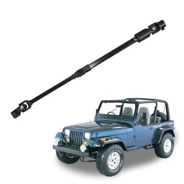 Imagem de HAWK BROTHER Substituição da coluna do eixo de direção intermediário inferior 52007017 para Jeep Wrangler 1987-1995 #52007017AA, 52007017AB, 52007017AC