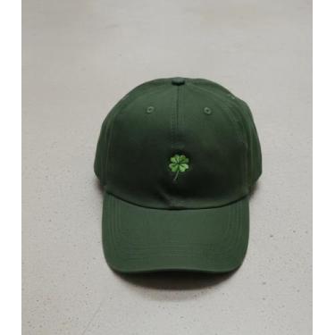 Imagem de Boné Aba Curva Trevo Masculino Feminino Dadhat Ajustável - Sem marca, 