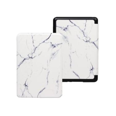 Imagem de Akacy Capa com função automática de hibernar/despertar com padrão de TPU pintado para Kindle Paperwhite de 6,0 polegadas 11ª geração lançado em 2022 (32)