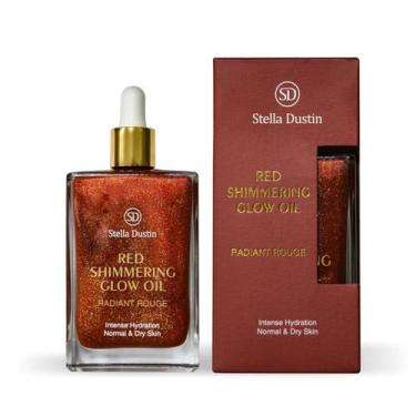Imagem de Óleo Corporal Stella Dustin Red Shimmering Radiant Rouge 100ml