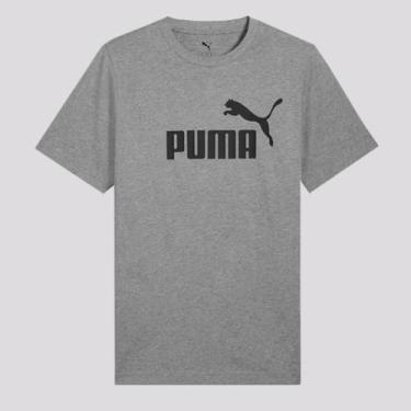 Imagem de Camiseta Puma ESS NO. 1 Logo Cinza, EG