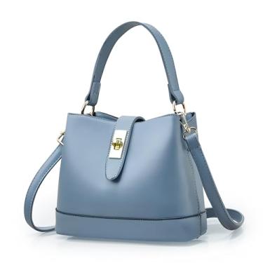 Imagem de ADISA Bolsa transversal feminina feminina com alça (SL5139), Cinza, Medium