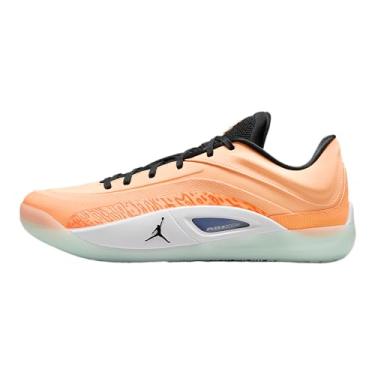 Imagem de Nike Tênis de basquete Zion 4 (FB1802-800, creme pêssego/preto/branco/laranja total), Creme pêssego/preto/branco/laranja total, 41