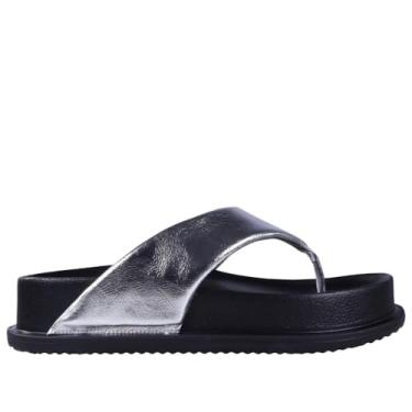 Imagem de Sandália Papete Feminina Zariff 1550030252 Prata