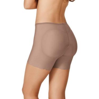 Imagem de Bermuda Espumada Virtuel DeMillus 94552, Bege rosado, ME