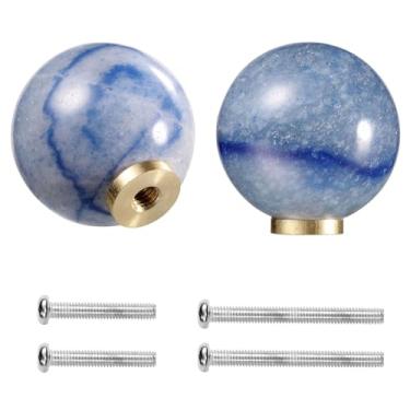 Imagem de 2 peças puxadores de gaveta de cristal puxadores de bola para armário cômoda porta cozinha armário quarto decoração hardware