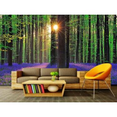 Imagem de Papel de Parede Paisagens Floresta 81 - 1,00 X 1,00 - Voce Decorando