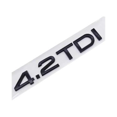 Imagem de Emblema Adesivo 3D ABS Para Porta-Malas De Carro Para Audi A3 A4 A5 A6