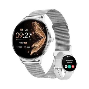 Imagem de Relógio Inteligente Bluetooth Para Mulheres E Homens, Monitor De Fitne