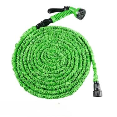 Imagem de Mangueira Flexível 7 funções Jato Irrigação para Jardim Lavagem de Carro(30 METROS)