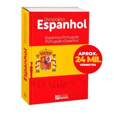 Imagem de Mini Dicionário Espanhol-Português Pequeno Livro de Bolso - Rideel