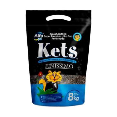 Imagem de Areia Granulada Finíssimo Kets para Gatos - 8kg