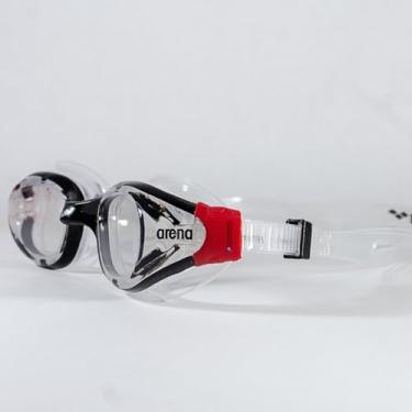 Imagem de Óculos de Natação Vulcan x Arena Profissional Antiembaçante Proteção Uv Solar Ajustável Confortável Narigueira Esporte Aquático Hidroginástica Aguas Abertas Mar Aberto Adulto Pro (Transparente)