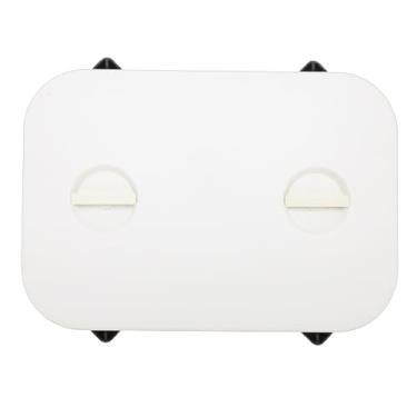 Imagem de Jiawu Escotilha para Barco, Porta de Acesso Retangular para Barco de 10,3 X 15,5 Polegadas, Tampa de Acesso Ao Convés Marinho, Escotilhas de Inspeção Antiderrapantes (WHITE)