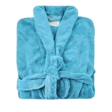 Imagem de Roupao Microfibra Liso Attuale Acqua