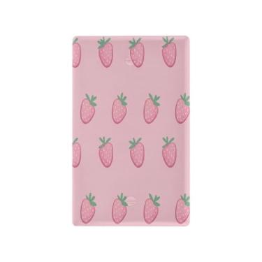 Imagem de Wassud Strawberries (2) Placa decorativa para tomada de luz para tomadas elétricas em branco