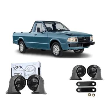 Imagem de BUZINA AUTOMOTIVA CARACOL (PAR) GRAVE/AGUDO PARA PAMPA 1988>1992