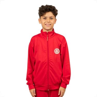 Imagem de Jaqueta Agasalho Internacional Esportivo Sintético Juvenil-Unissex