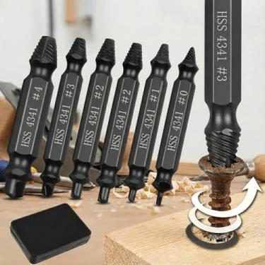 Imagem de Conjunto de extrator de parafuso danificado, meias de Natal para homens, presentes masculinos para pai, marido, parafusos despojados, porcas e parafusos, ferramentas de broca para facilitar a remoção