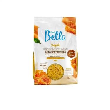 Imagem de Cera Confete Mel Alto Rendimento Depil Bella  1KG