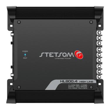 Imagem de Stetsom Amplificador Digital Hl800 900w 4 Canais