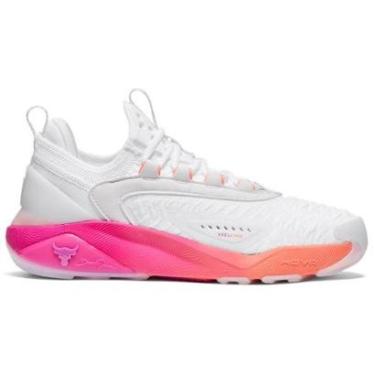 Imagem de Tênis de Treino Feminino Under Armour Project Rock 7 38 Branco-Feminino